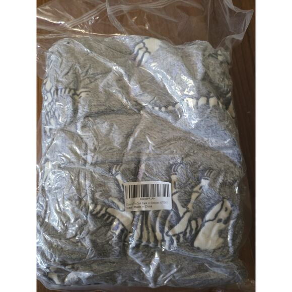 Glow in The Dark Blanket Dinosaur Throw Blanket for Boys Kids Soft Warm 60x80 - Picture 8 of 8